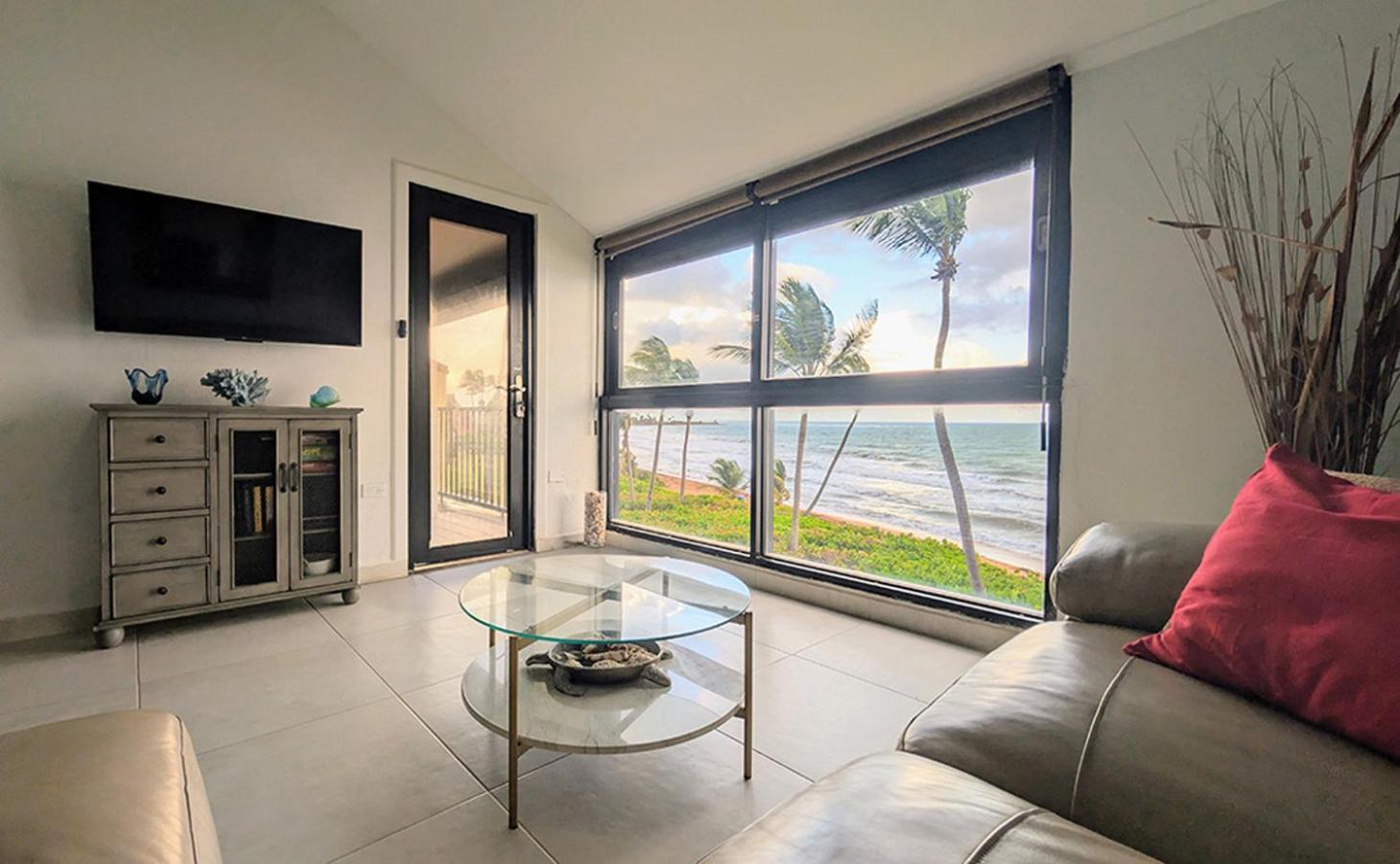 Bv103 - Amazing Oceanfront Condo Steps From Beach Humacao Esterno foto